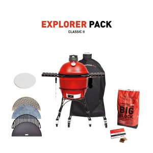 Kamado Joe Classic II with Explorer Pack